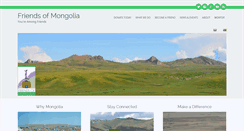 Desktop Screenshot of friendsofmongolia.org