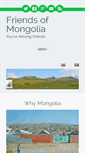 Mobile Screenshot of friendsofmongolia.org